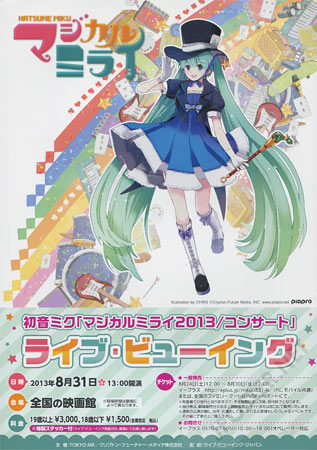 Hatsune Miku Magical Future 2013